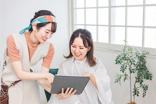 美容室ホームページに掲載する内容 メニュー・料金