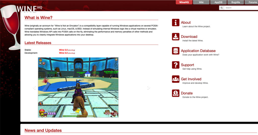 Windowsのソフトがmacで使えるwine Hqがアップデート フリーランスwebデザイナーtkmt Design